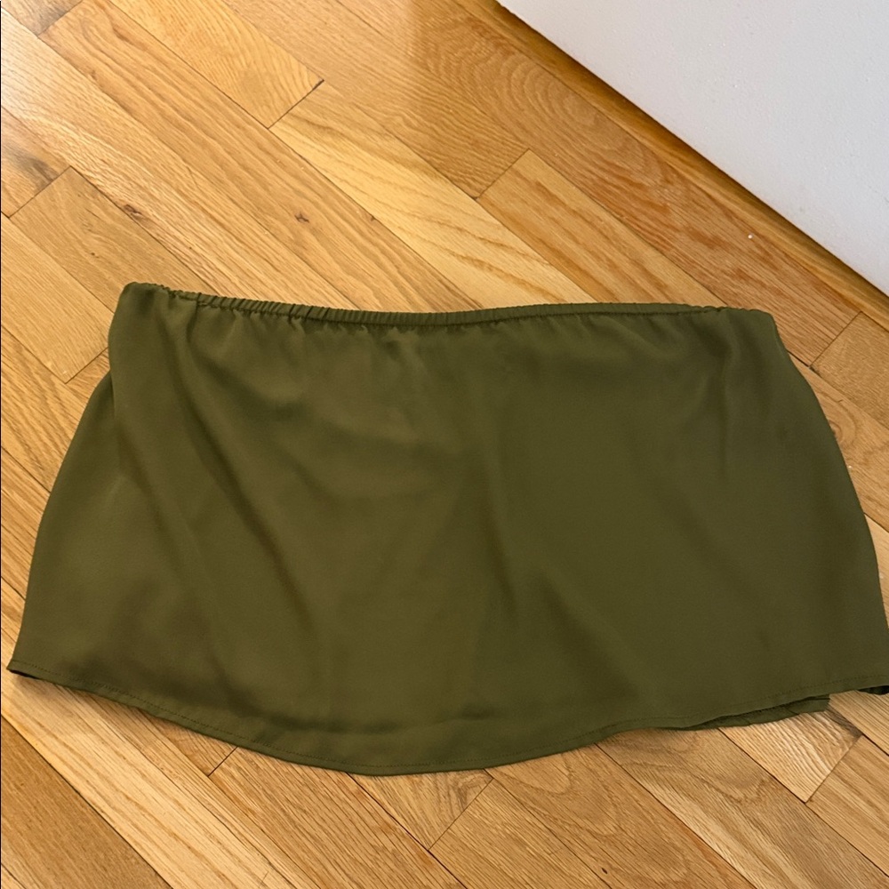 Tobi Olive Green Tube Top